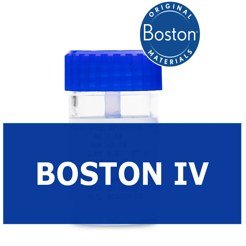 لنز طبی هارد Boston IV برای قوز قرنیه و آستیگماتیسم نامنظم|