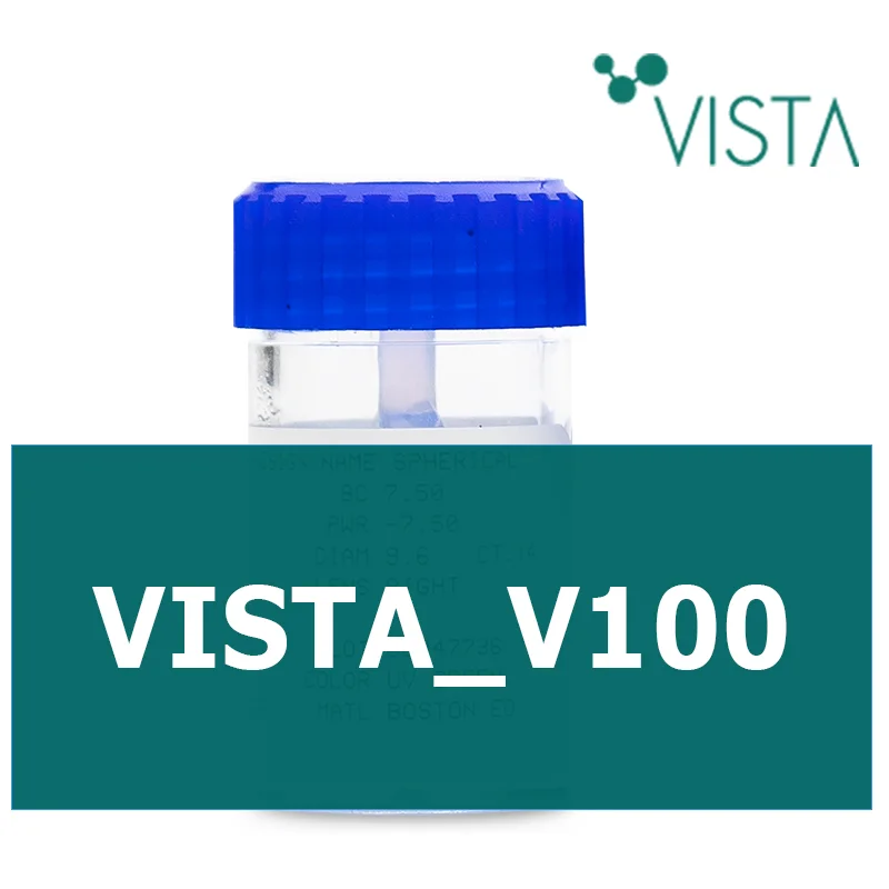 لنز طبی هارد Vista V100 برای قوز قرنیه و خشکی چشم | ساخت انگلستان